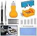 JOREST Kit Changement Pile Montre, Kit Outil Montre, Tournevis Reparation Horloger, Remplacement Pile, Ouvre Boitier Montre, Montre Demontage, Support de boîtier de montre, Barre à ressort, Brucelles