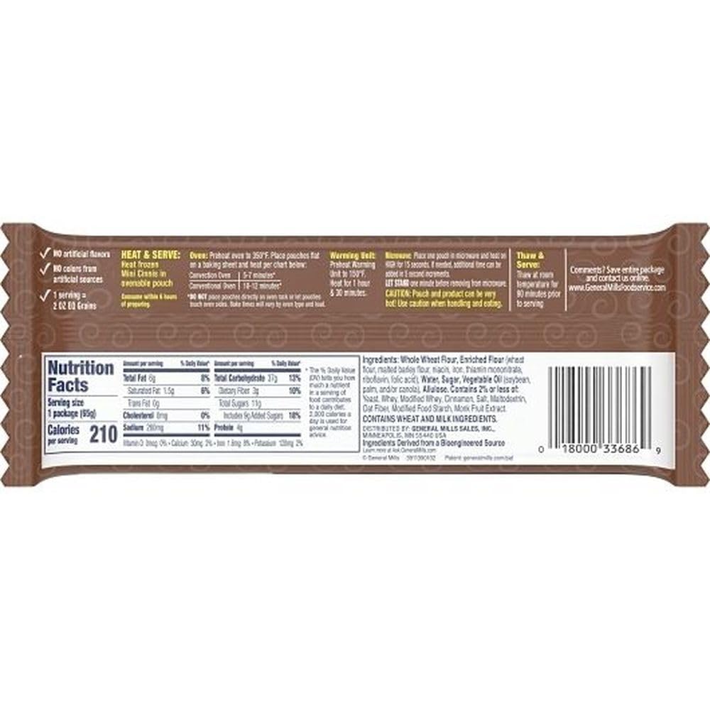 Pillsbury Hot Mini Cinnis Breakfast, 2.29 Ounce -- 72 per case.