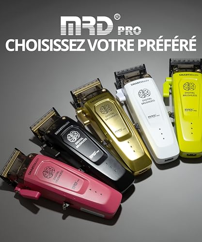 Tondeuse à cheveux Smartbrain MRD Clipper Pro sans fil robuste
