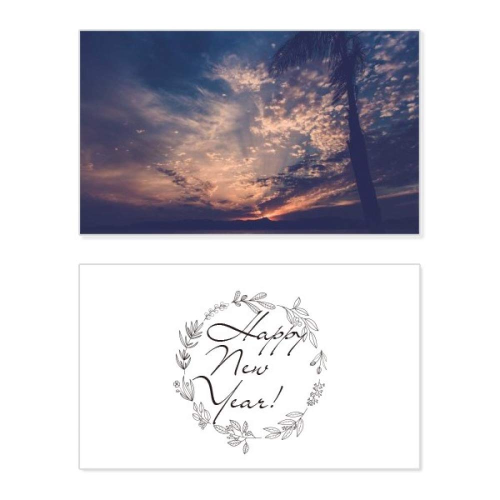 Tarjeta conmemorativa de año nuevo para compartir bendiciones 5