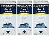 Bigelow Sweet Dreams Herbal Tea 28-Count Box (Pack of 3) Relaxing Blend of Chamomile & Mint...
