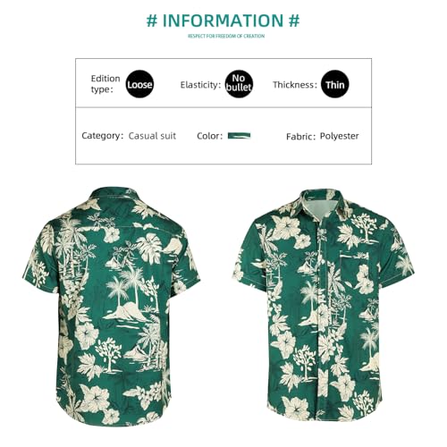 Chemise hawaïenne homme imprimé funky et coupe décontractée de vacances - 4