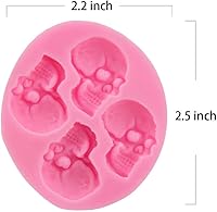 Vista 11 de 12 Cavities Chocolate Candy Molds -Silicone Easter Egg Fondant Mold for Cake Decorate Easter Day Party Supplies Set of 3