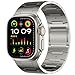 ACESTAR Full Titanium Band Compatible with Apple Watch Ultra 3/2/1 49mm/ Series 10 46mm, 26mm Wide Adjustable Links with Titanium Magnetic Clasp Connectors and DLC Coating
