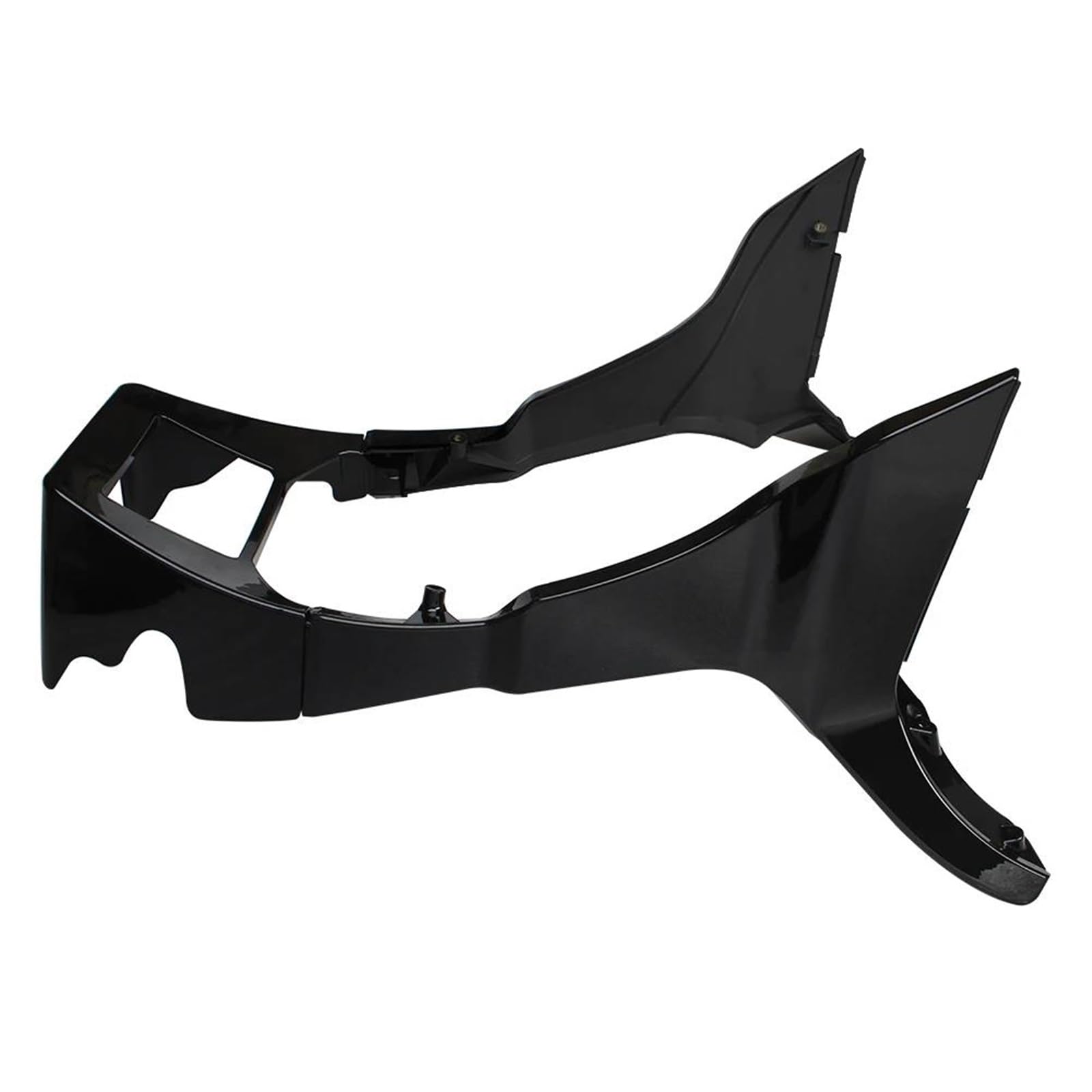Copertura Spoiler Carenatura Nera Leggera In Plastica ABS Per Moto Per Harley Road Glide FLTRX Special FLTRXS 2017-2023