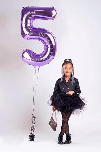 Vista 104 de Globos de números 0 de 40 pulgadas, globos negros de números para números 10, 20, 30, 40, 50, 60, 70, 80, 90, 100, globos de números 10, 20, 30, 40