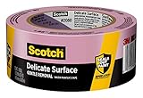 Scotch Painter's Tape 2080EL-48E Scotch Delicate Surface Painter's Tape, 1.88 inches x 60 yards, 2080, 1 Roll, 1.88' Width