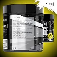 Warrior Rage Pre Workout Booster 392 g, 300 mg Koffein – Lightning Lemonade 45 Portionen, mit Beta-Alanin & Citrullin, für Fokus, Energie & Pump, vor dem Training – Ansicht 3