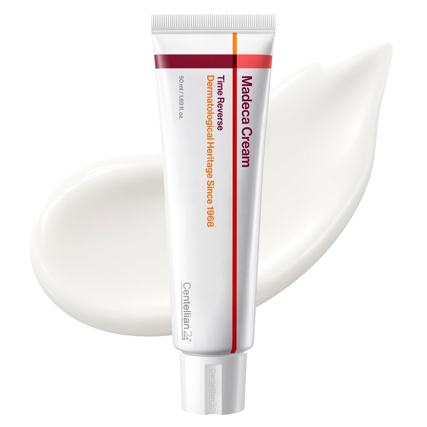 CENTELLIAN24 Madeca Cream Time Reverse Season 7, 50ml (1.69 fl oz) - Korean Anti Aging Night Cream with 49% Cica Complex, Collagen and Hyaluronic Acid Face Moisturizer