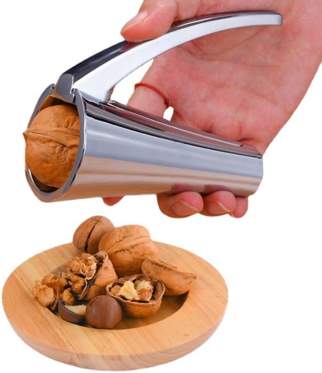 Walnut Cracker Nut Cracker with non slip handle & Zinc Alloy Material
