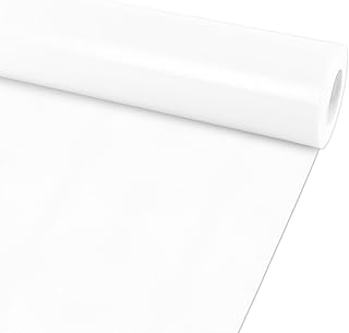 White Bulletin Board Roll Reusable Waterproof Erasable Bulletin Board Wrinkle Resistant Poster Non-Woven Fabric Bulletin Board Roll for Classroom Decor Wrap Crafts DIY Crafts 15.7" x 26ft