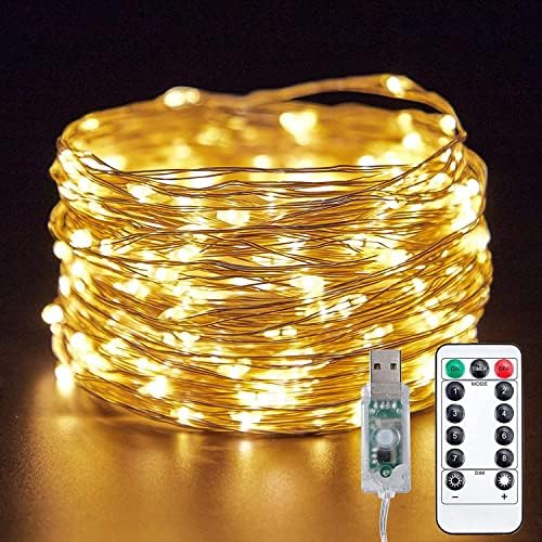 CTDZLED 66 FT 200 LED Fairy Lights Battery Operated Christmas Lights