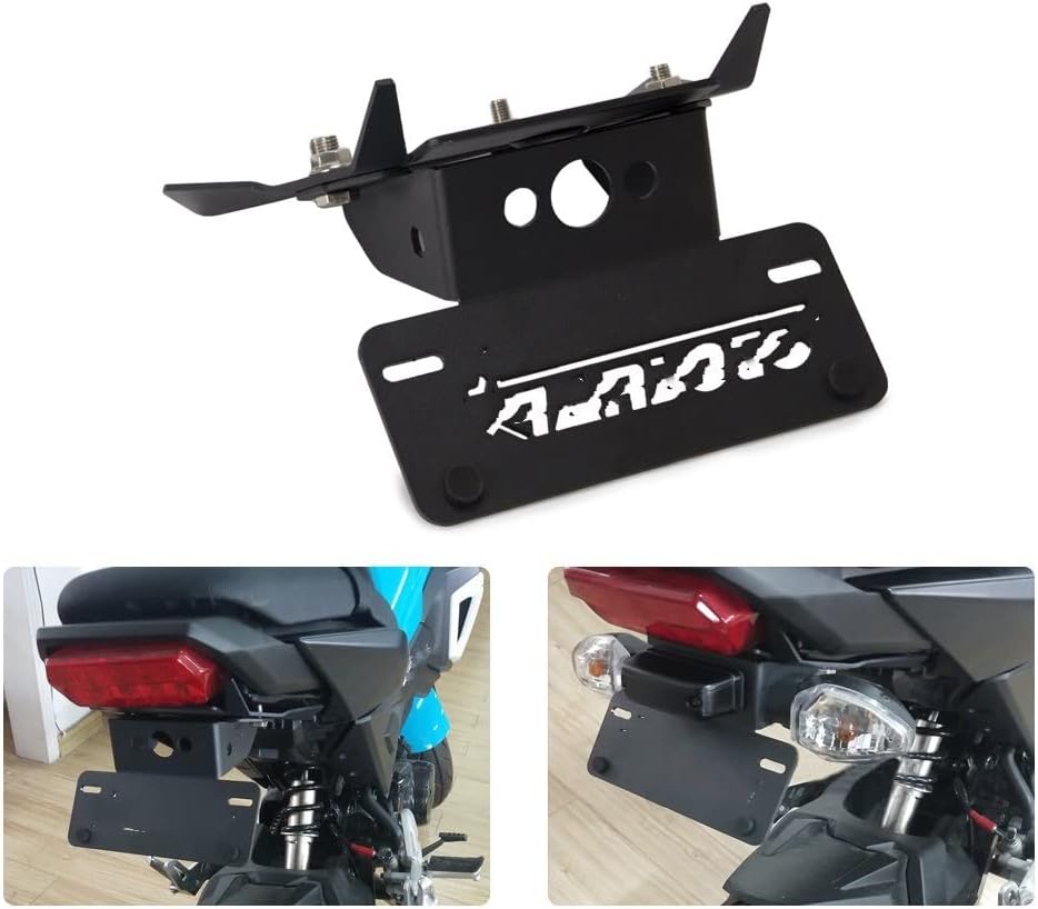 For Grom 125 For Grom125 For Msx125 For Msx 125 2017 2018 2019 Motorcycle Fender Eliminator License Plate Frame Bracket License Holder Plate Frame Number