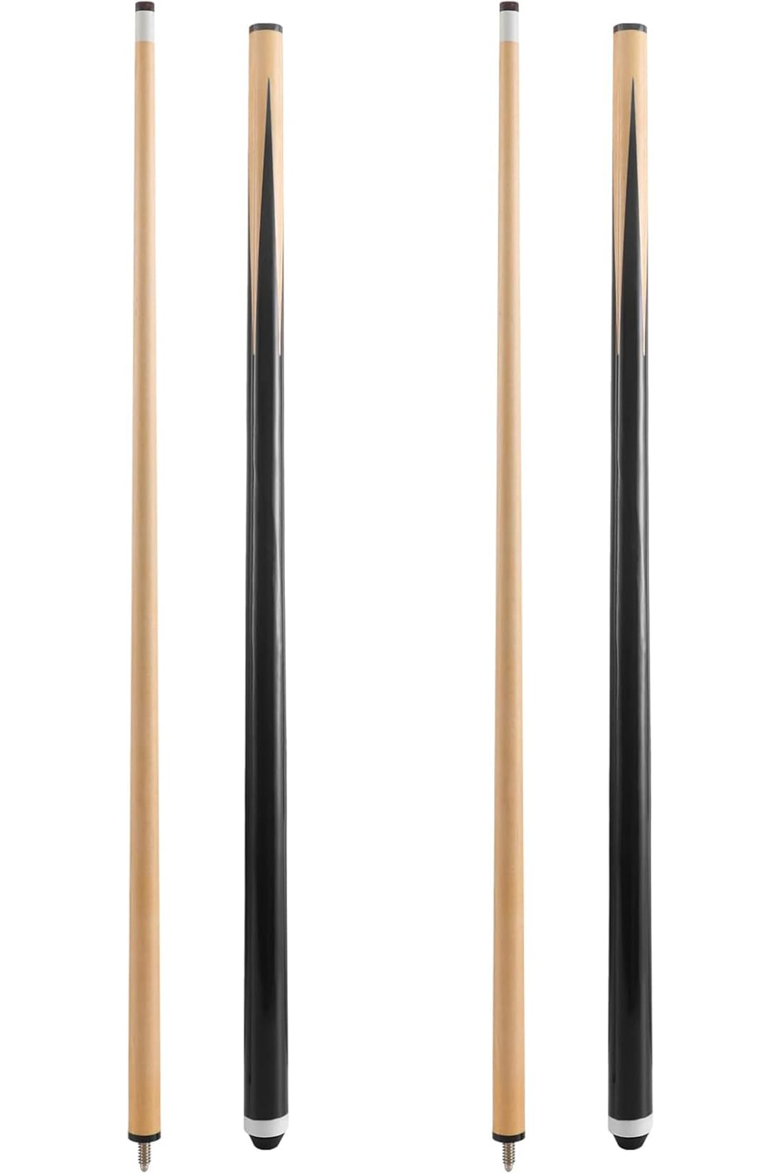 2Pcs Billiard Cue Stick, Pool Cue Billiard Stick Snooker Cue Professional Billiard Player House Bar Commercial