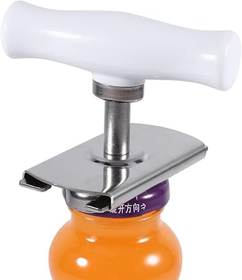 Adjustable Stainless Steel Jar Opener Seal Lid Remover Twist Off Screw Capping Tool Best Assist for Arthritis Sufferers Any Size Grip Quality Kitchen Gadgets and Tools Set