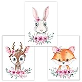kinderbilder zum ausmalen einhorn SUPER QUALITÄT: Kinderbilder in hochwertigem Offset-Druck, DIN A4 (21cm x 29,7cm) , glänzend, 250 g starkes Poster-Papier. (Ohne Bilderrahmen und Dekoration). Ideale Größe für herkömmliche Rahmen-Formate.