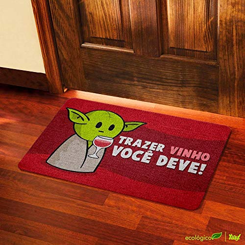 Capacho Eco Slim 3mm DrPepper Mestre MiniOda Vinho