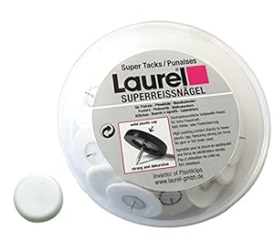 Laurel Superreißnagel 30mm Weiß 30 Stück