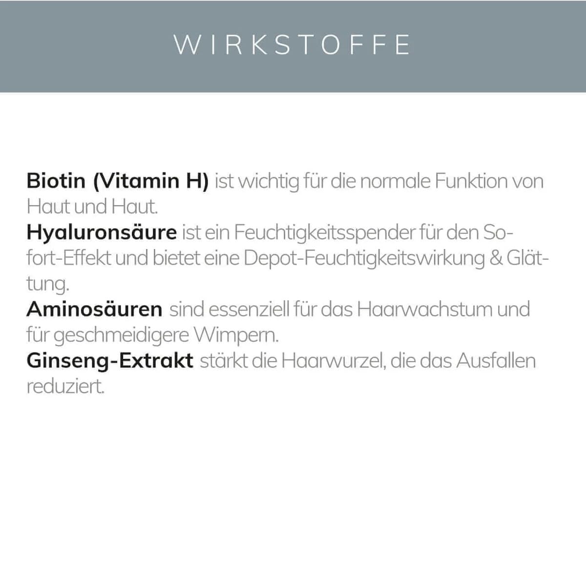 KÖ-HAIR Wimpernserum Wachstum Booster | Hochwirksames Serum für dichte lange Wimpern & schnelles Wimpernwachstum | MADE IN GERMANY