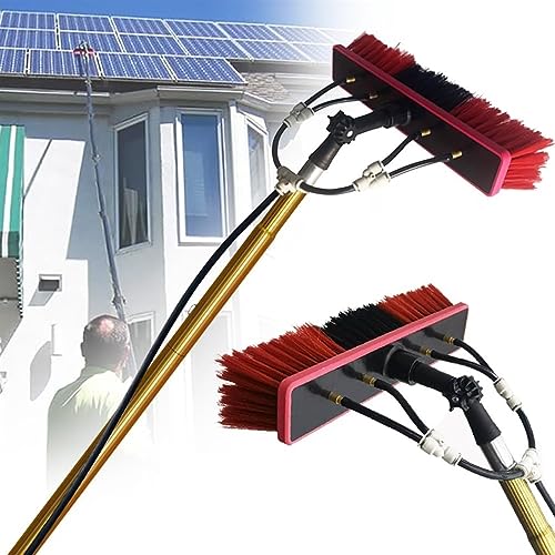 Manche d'extension pour vitres de véranda et baies vitrées couleur or - 2