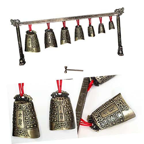 ERINGOGO 7 Instrumentos Antigos Carrilhão De Sino China Esculturas De Feng Shui Estátuas Chinesas Pe
