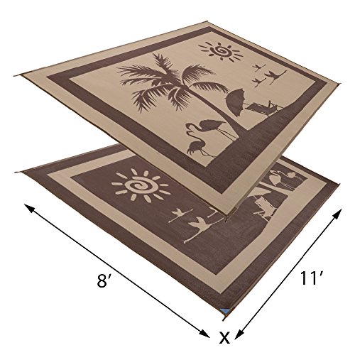 Ming's Mark Inc. Bp8117 Mat Beach Paradise 8 X 11 #TOP1