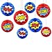 Superhero Decorations Superhero Honeycomb Centerpieces Superhero Hanging Paper Honeycomb Ball Decorations Party Decor Superhero Theme Birthday Supplies Table Topper for Girls Birthday Party Decoration (4 Pcs)