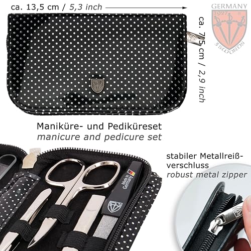 Nagelscheren-Set Drei Schwerter – 8-teiliges Maniküreset Roma