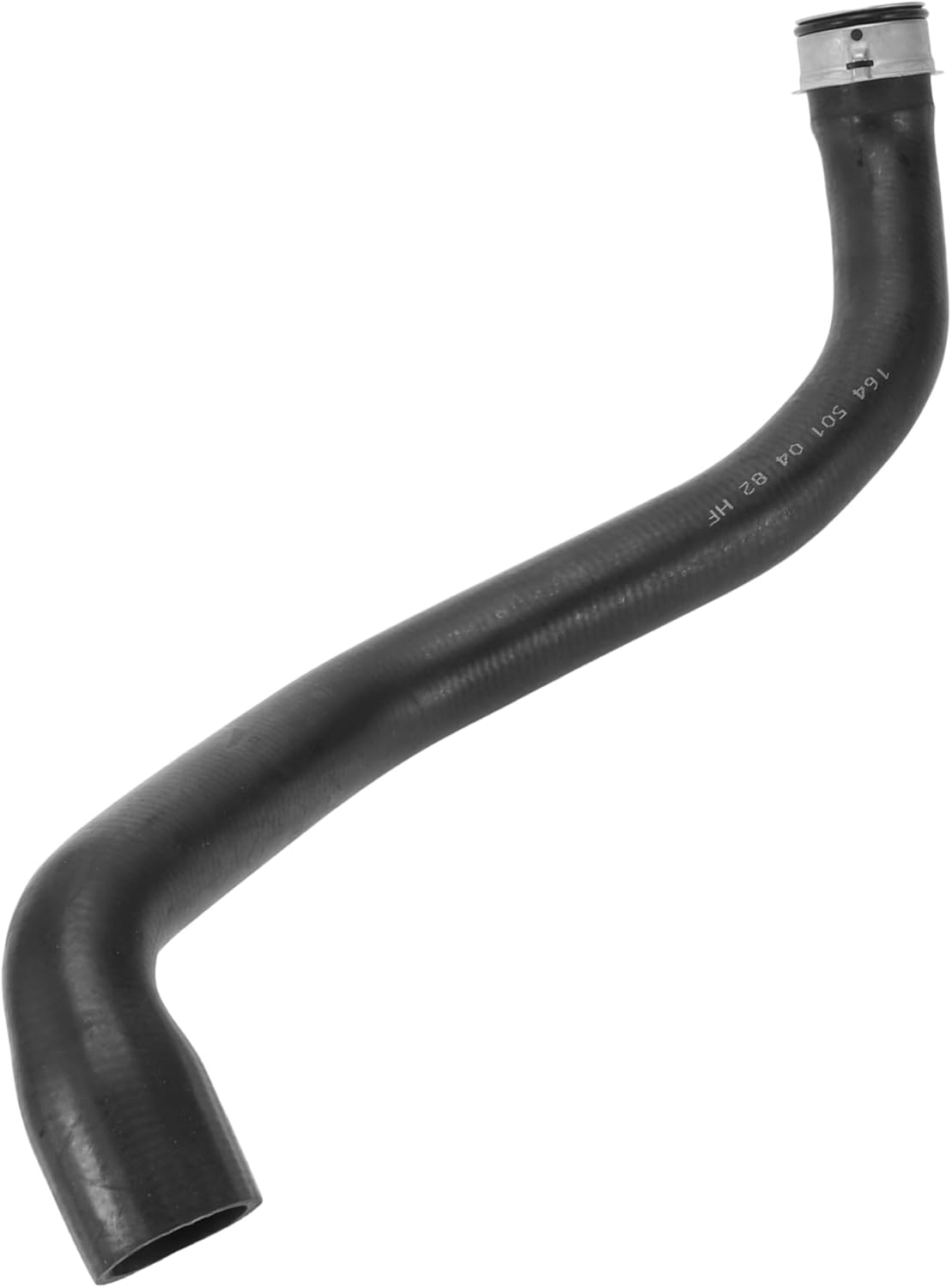 Radiator Hose No.A1645010482 Upper Coolant Water Hose Pipe for Mercedes-Benz ML350 3.5L 2006-2011 Rubber Black Good Sealing