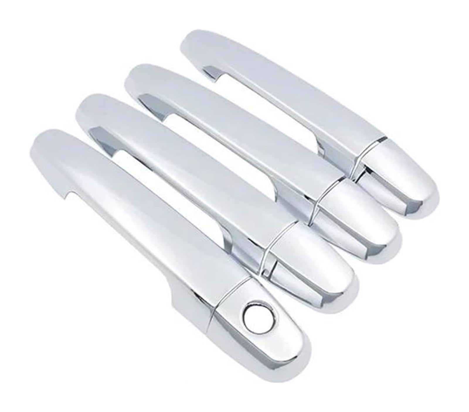 Hckclmbmzw C For Peugeot 108 2015-2021 Ar Door Handles Over Handle Or Hrome Gloss Overs Trim Set Accessories Door Handle Over(C)