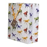 River's Edge Horse Design Gift Bag, Medium/10 x 13 x 5-Inch