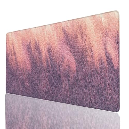 Alfombrilla Ratón Gris, Alfombrilla Gaming Abstracto, Impermeable Tapete Escritorio 50x25x0.3cm Compatible con Raton Inalambrico y Teclado Inalambrico, Mousepad para Portatil Regalo Hombre GYL-9262