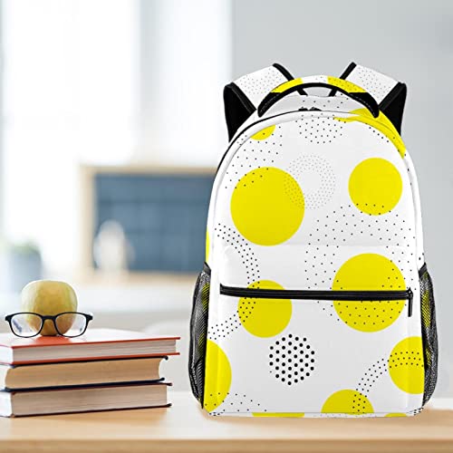 Sac à dos texture de points ultra léger pour livres d'école