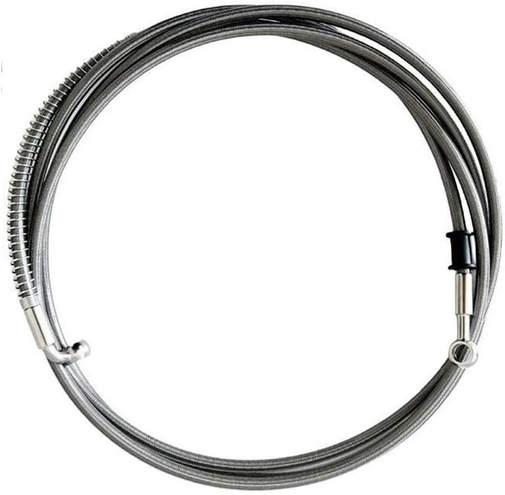 Brake Accessories Universal Motorcycle Braided Brake Hose M10 Motorbike Hydraulic Clutch Tube Line Oil 0°-28° 10 Cm-500 Cm