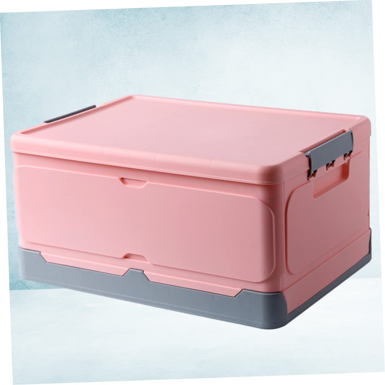 DOITOOL Caja De Almacenamiento Plegable Con Tapa De Pp Caja Multiusos Para Libros y Artículos Diversos Organizador Hogar o Habitación De Residencia Estudiantil