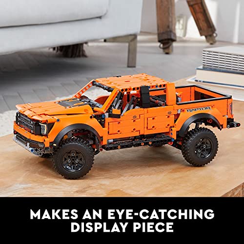Technic Ford F-150 Raptor 42126 Building Kit; Enjoy a Rewarding Project; New 2021 (1,379 Pieces) - Lego - Immagine 5