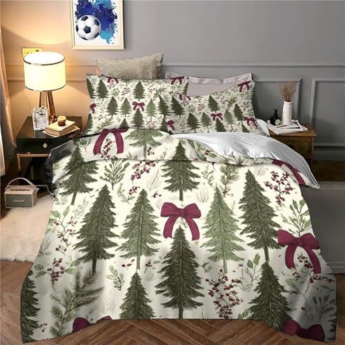 Parure de lit microfibre Noël pour des nuits de couple cocooning
