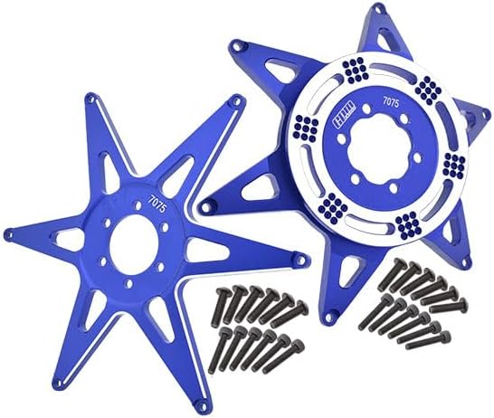 RCスペアパーツ Aluminum 7075 Front & Rear Wheel Pattern Support