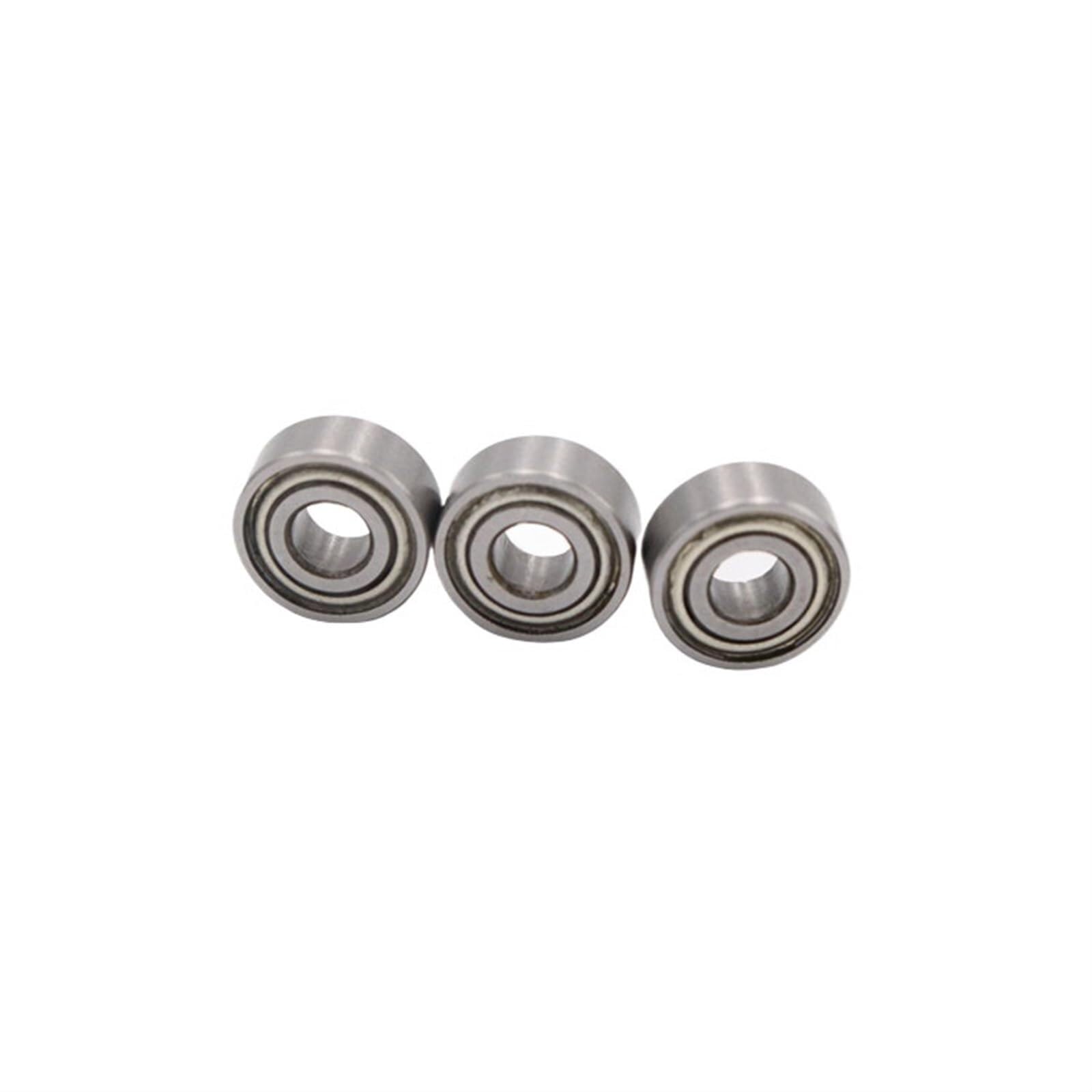 Namiar, MR62ZZ Łożysko ABEC-3 (10 szt.) 2 * 6 * 2,5 mm ABEC-3 Hobby Samochód elektryczny Ciężarówka MR62 ZZ Łożyska kulkowe Czarne uszczelnione