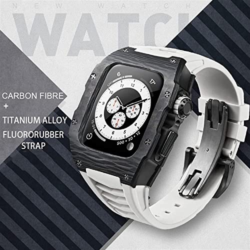 Kit boîtier carbone Apple Watch 45mm contre les rayures