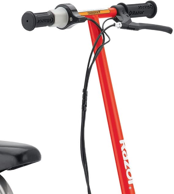 Razor E200S Seated Electric Scooter, Red