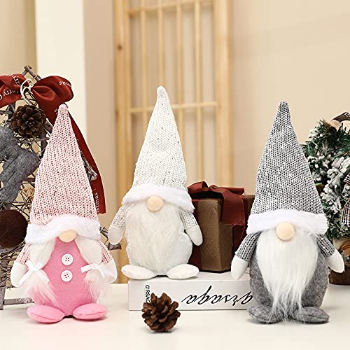 TSLBW 2 Pezzi Di Gnomi Di Natale Con Luci: Simpatici Folletti Dalle Gambe Lunghe Per Decorare La Tavola O La Casa, Regalo Natalizio Fai Da Te