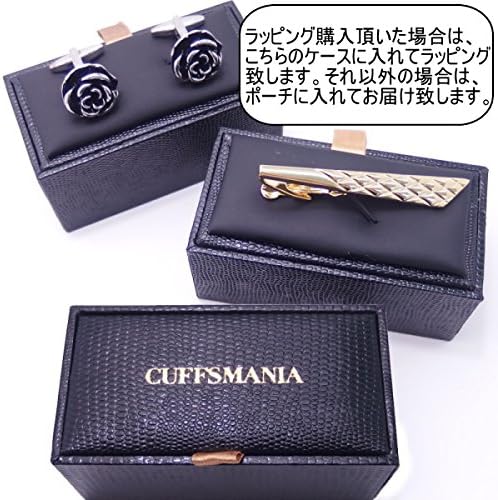 ベネチアンガラス ゴールド&times;イエロー シルバー&times;ラウンドのカフス
