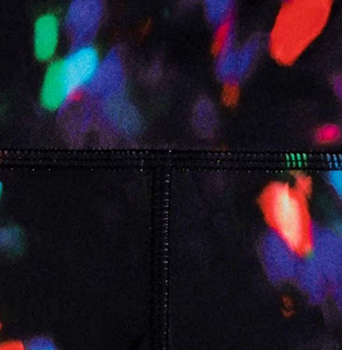 Kirkland Signature Girls' Moisture Wicking Fabric Active Capri Legging (X-Large / 16, Black Glow)3