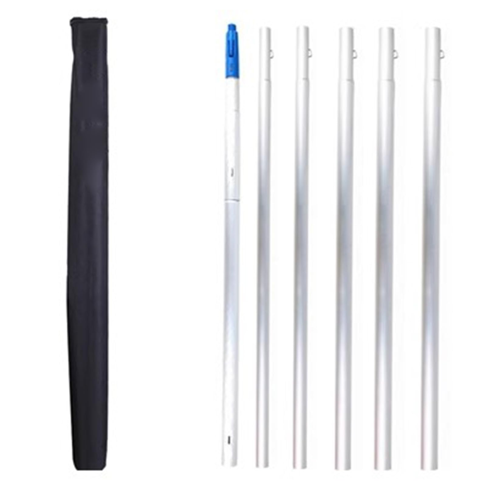 GYEQXKT Telescopic Solar Panel Cleaning Brush - Extended Reach Window Cleaner for Roofs, Glass Facades, and Conservatories - Efficient, Lightweight Tool for Easy Use