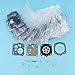 Produktbild MQEIANG Vergaser-Membran-Reparatur-Set, kompatibel mit Husqvarna 61 66 266 268 272 281 Jonsered 625 630 670 Kettensäge Tillotson RK-23HS, 20 Stück