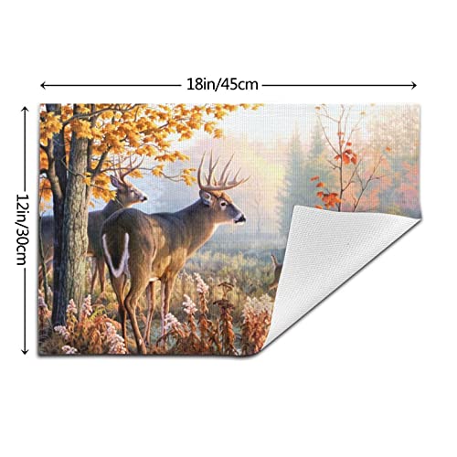 Set de table en PVC rectangulaire 45x30 cm pour décoration de table