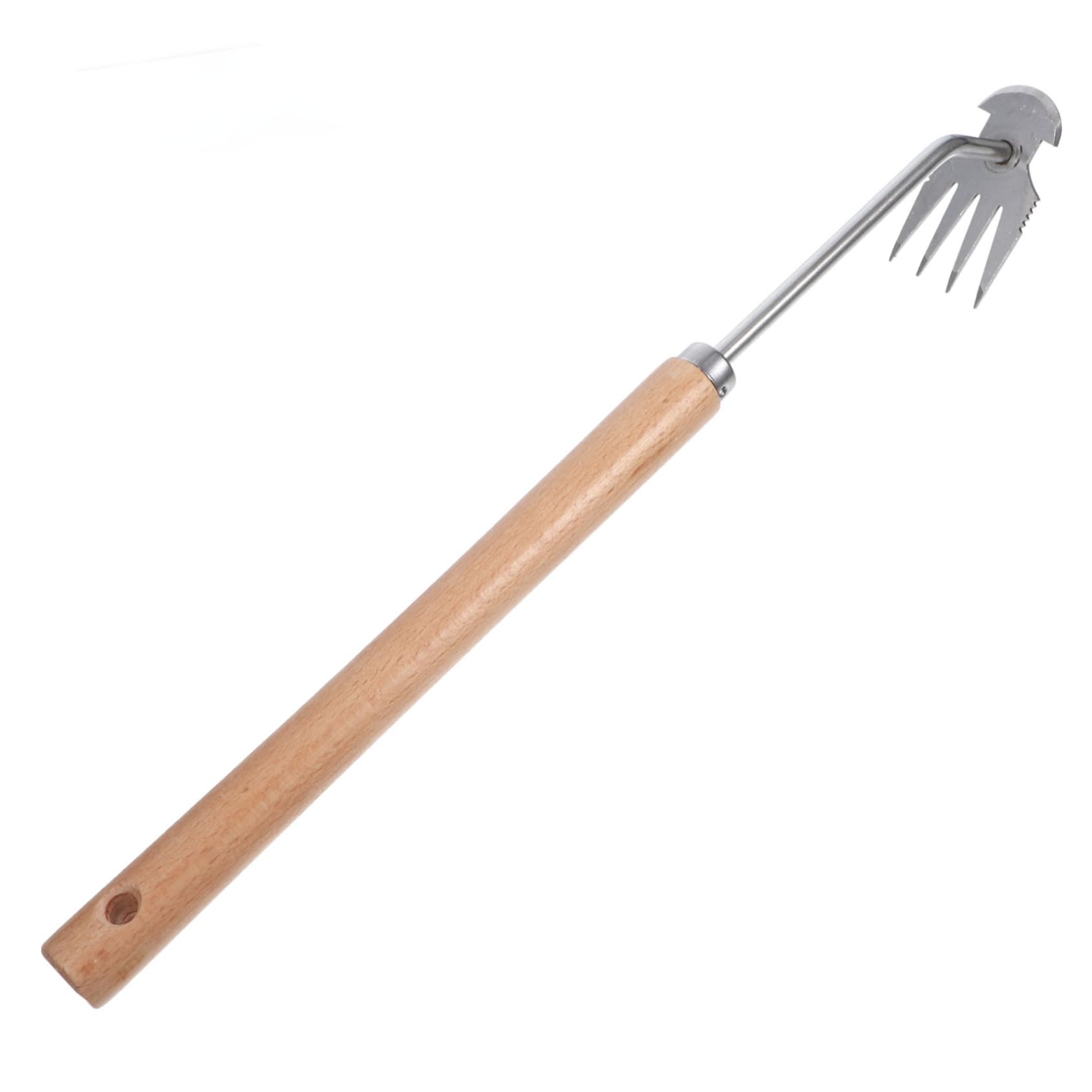 BESPORTBLE 3pezzi Estirpatore Manuale Professionale Acciaio Inossidabile per Giardinaggio Strumento Ergonomico per Rimozione Erbacce con Manico per Cortili e Giardini