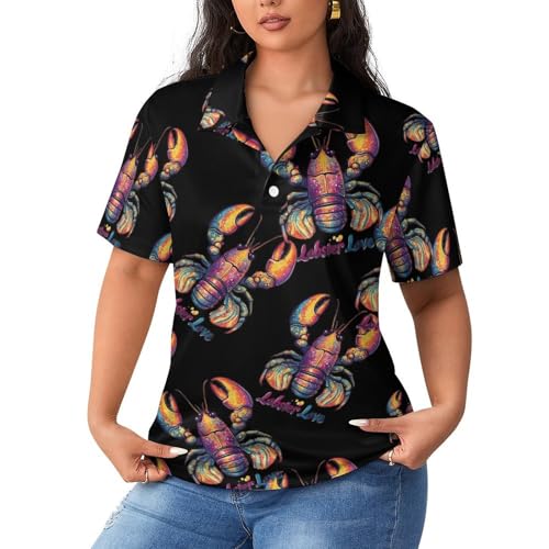 Polo de manga corta para mujer transpirable y ligero contra el calor