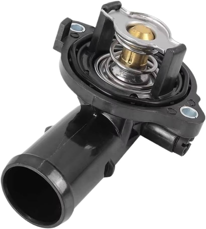Engine Coolant Thermostat Housing 5184977AE 5184977AD Compatible With Challenger Charger 300 2011 2012 2013 2014 2015 2016 2017 2018 2019 2020 2021 2022